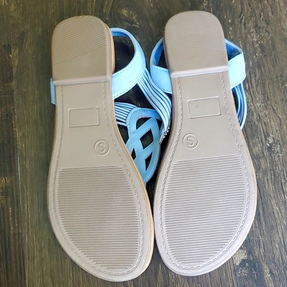 💙 SALE!! 💙 SO Blue Sandals BRAND NEW! - Picture 7 of 7